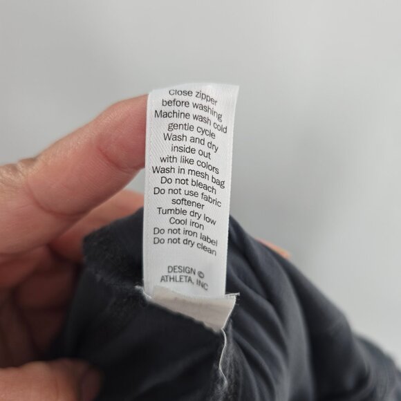 Athleta Womens‎ Size 4 Gray Trekkie Jogger 2.0 Hike Commute Travel Pants - Picture 6 of 7